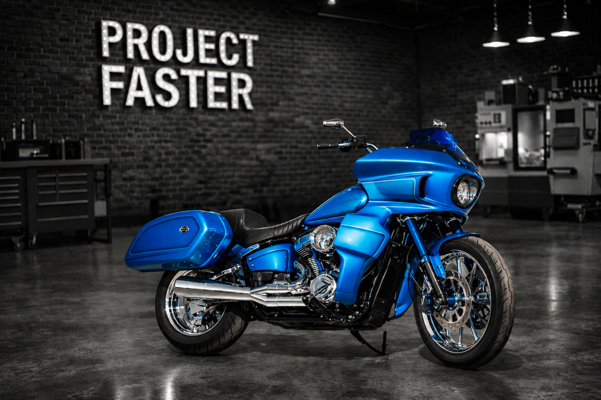 PF Liberator High-HP Exhaust — 2018+ Softail (Full Length)