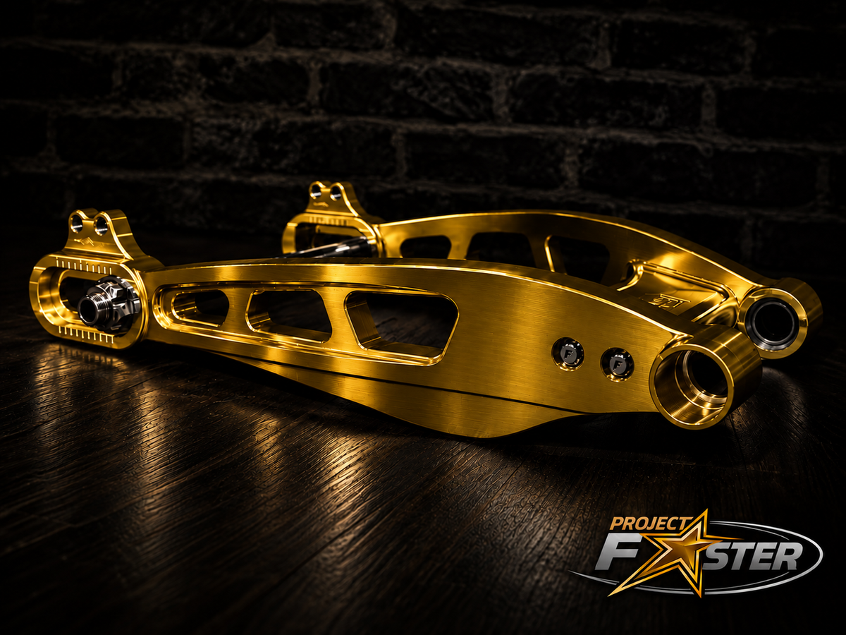 PF Mako Billet Swing Arm - 2009+ Touring (Engineer Certified) *Includes Matching Brake Mounts!