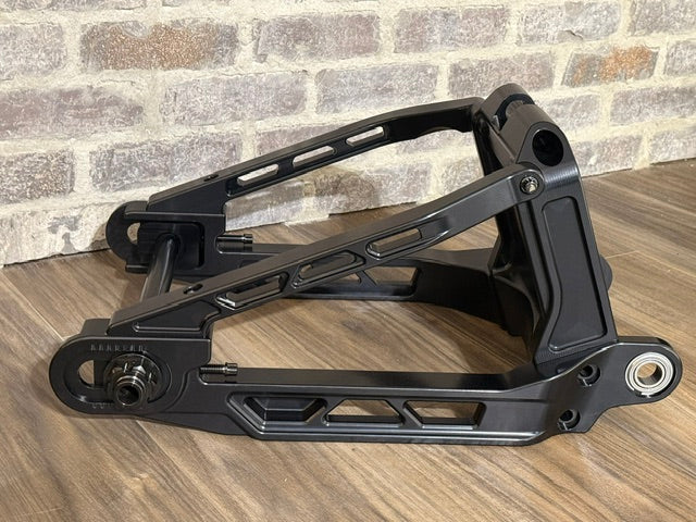 Vector Billet Swing Arm - 2018+ Softail (Engineer Certified) *Includes Matching Brake Mounts!