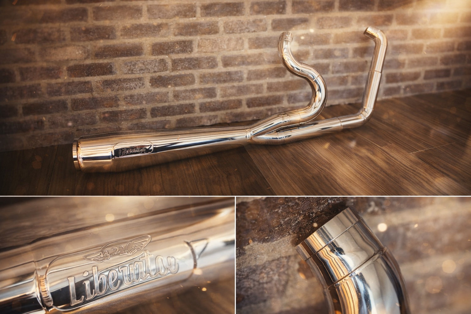 PF Liberator High-HP Exhaust — 2017+ Touring (Full Length)