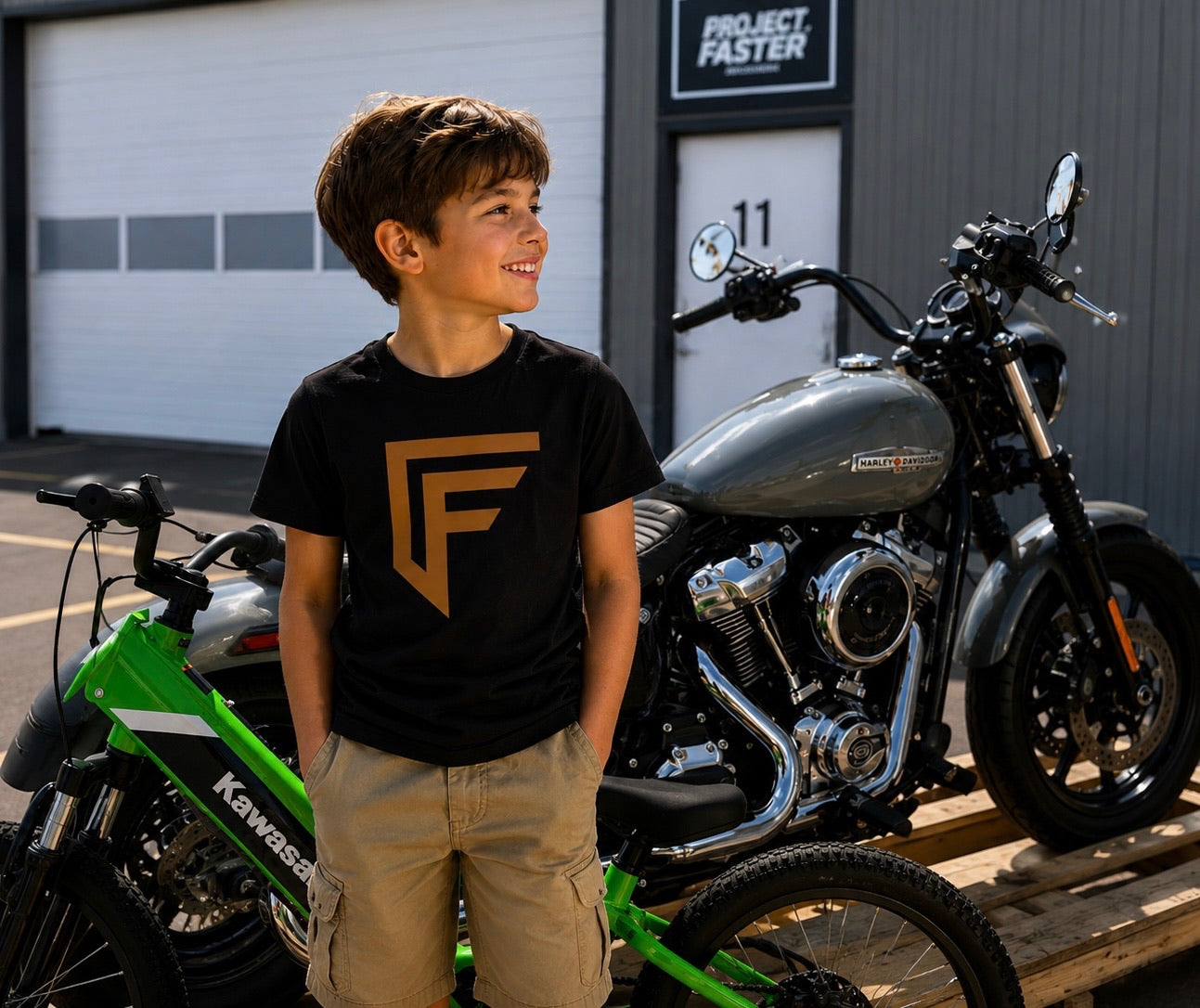 PF Kids T-Shirt - F Logo