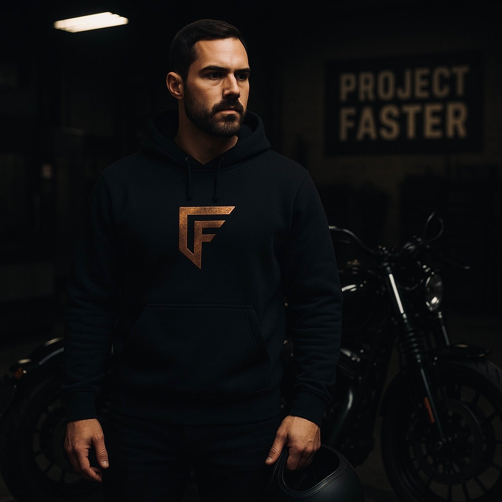 Project Faster |  Odin Mfg Hoodie - F Logo