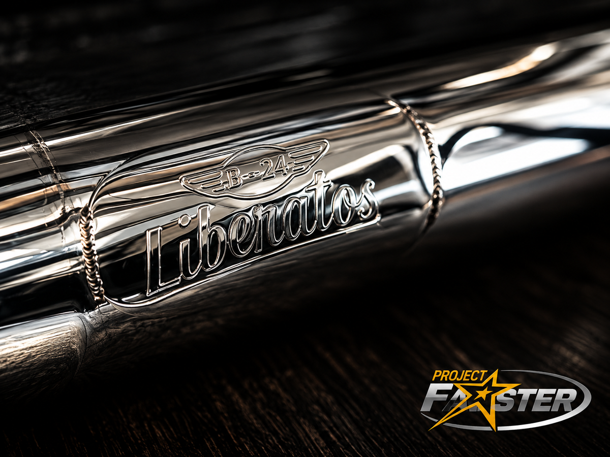 PF Liberator High-HP Exhaust — 2017+ Touring (Full Length)