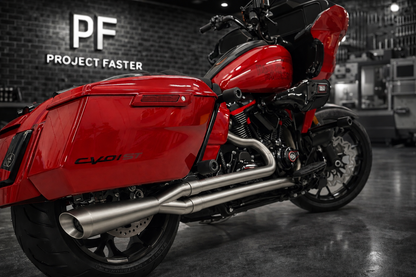 PF Liberator High-HP Exhaust — 2017+ Touring (Full Length)