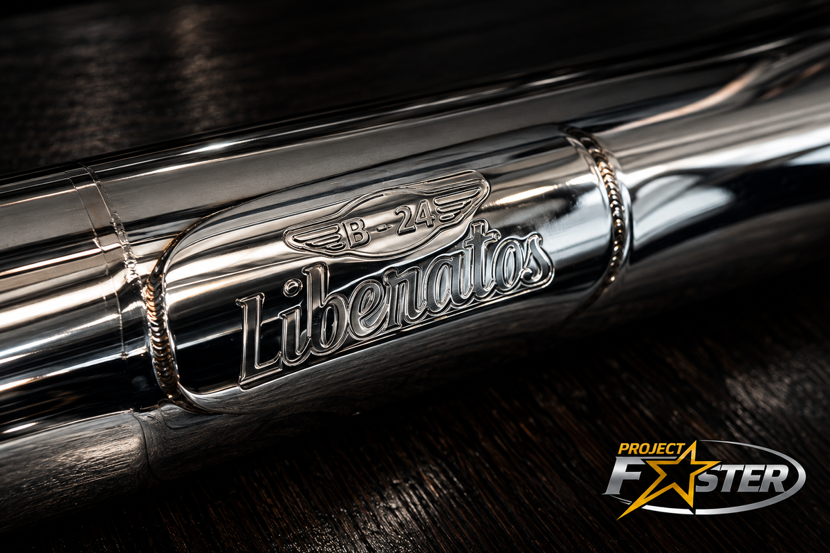 PF Liberator High-HP Exhaust — 2018+ Softail (Full Length)