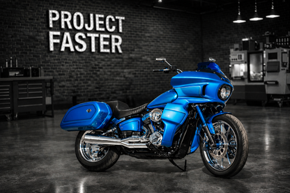 PF Liberator High-HP Exhaust — 2018+ Softail (Full Length)