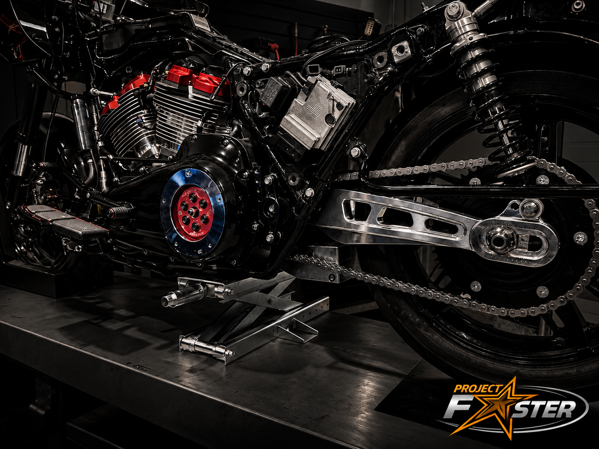 PF Mako Billet Swing Arm - 2009+ Touring (Engineer Certified) *Includes Matching Brake Mounts!