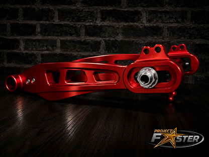 PF Mako Billet Swing Arm - 2009+ Touring (Engineer Certified) *Includes Matching Brake Mounts!