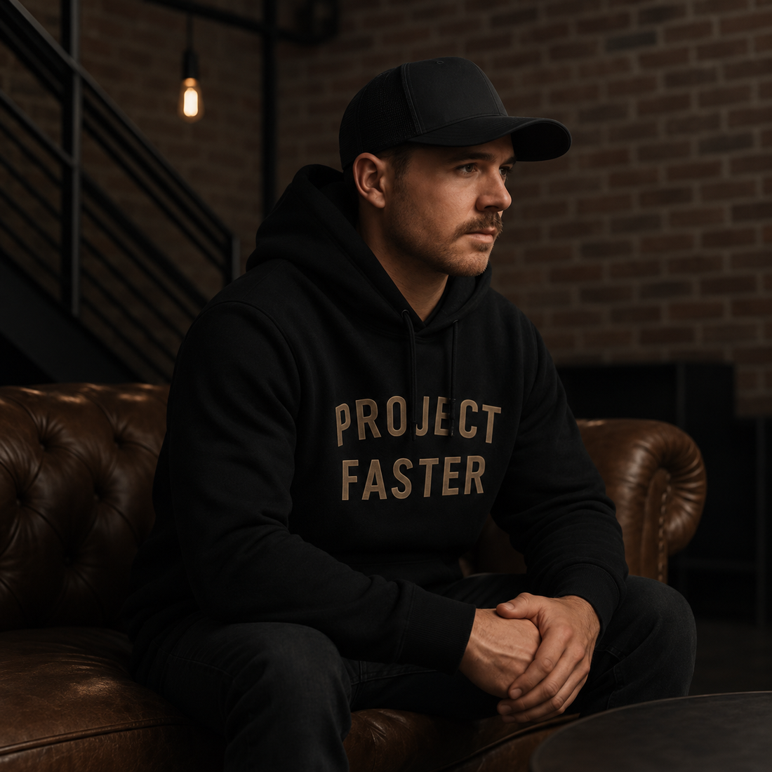 Project Faster |  Odin Mfg Hoodie - PF Logo