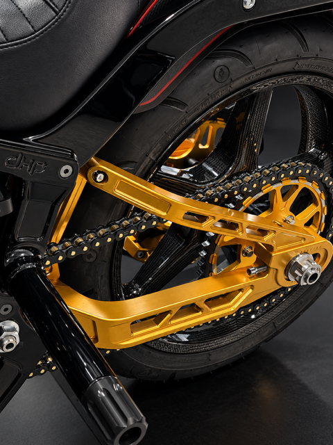 Vector Billet Swing Arm - 2018+ Softail (Engineer Certified) *Includes Matching Brake Mounts!