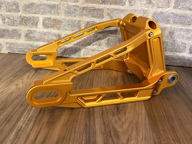 Vector Billet Swing Arm - 2018+ Softail (Engineer Certified) *Includes Matching Brake Mounts!
